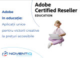 Adobe în educație: aplicații unice pentru victorii creative la prețuri accesibile.