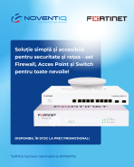 Soluție simplă și accesibilă pentru securitate și rețea - set Firewall, Acces Point și Switch pentru toate nevoile!