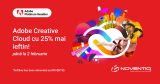 Promoția Adobe! Doar în perioada 20 ianuarie -2 februarie, prețul unui pachet complet de aplicații Creative Cloud este cu 25% mai ieftin!